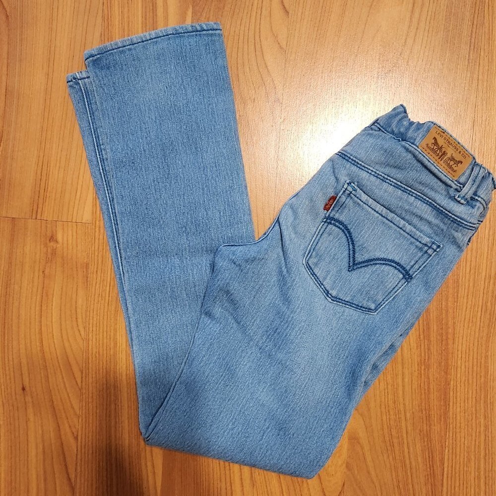 Levi's Girls Light Blue Jeans Sz 10 EUC - Picture 2 of 10